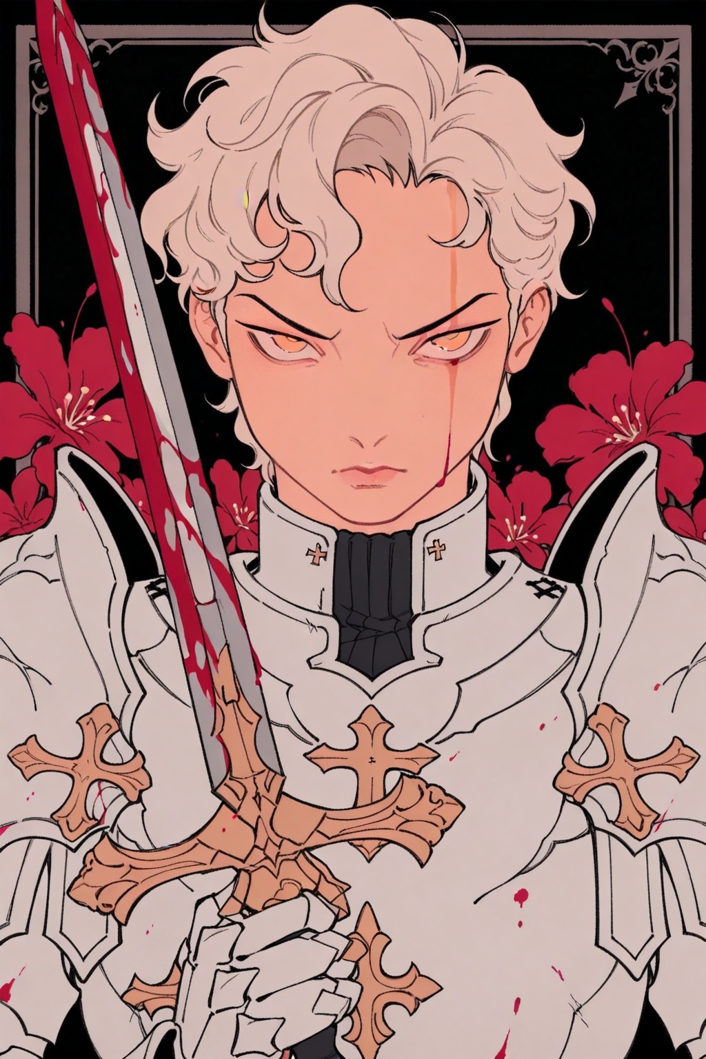 bhs1,  1boy,  armor on Tensor.Art