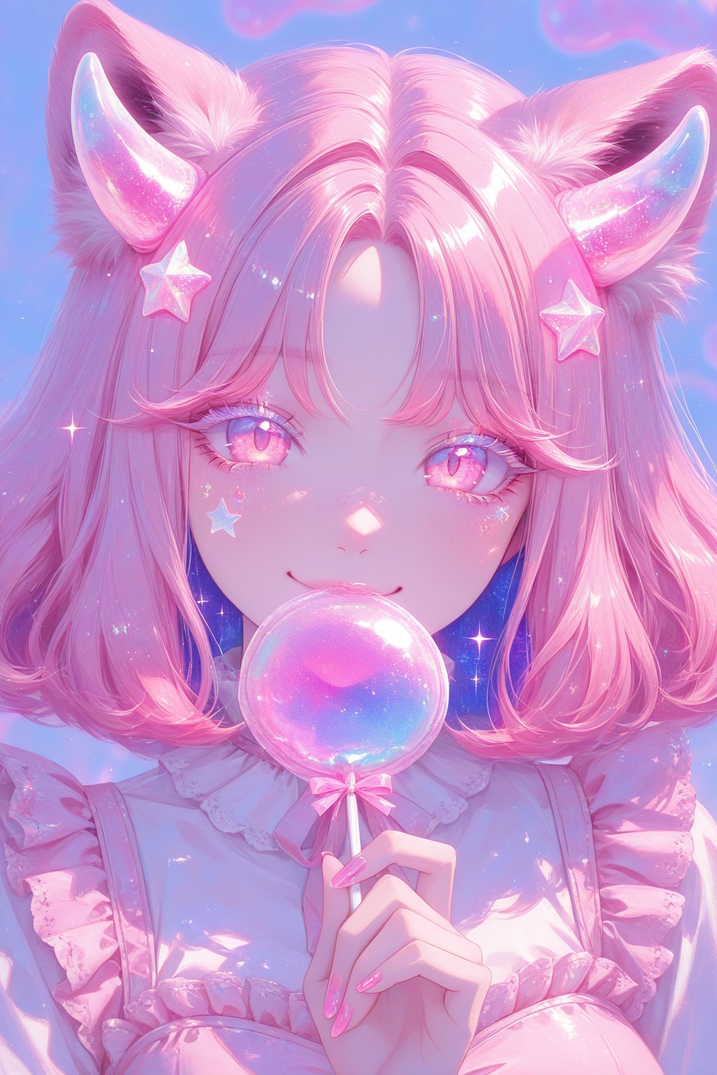 lunalace,  pastel colors,  1girl on Tensor.Art