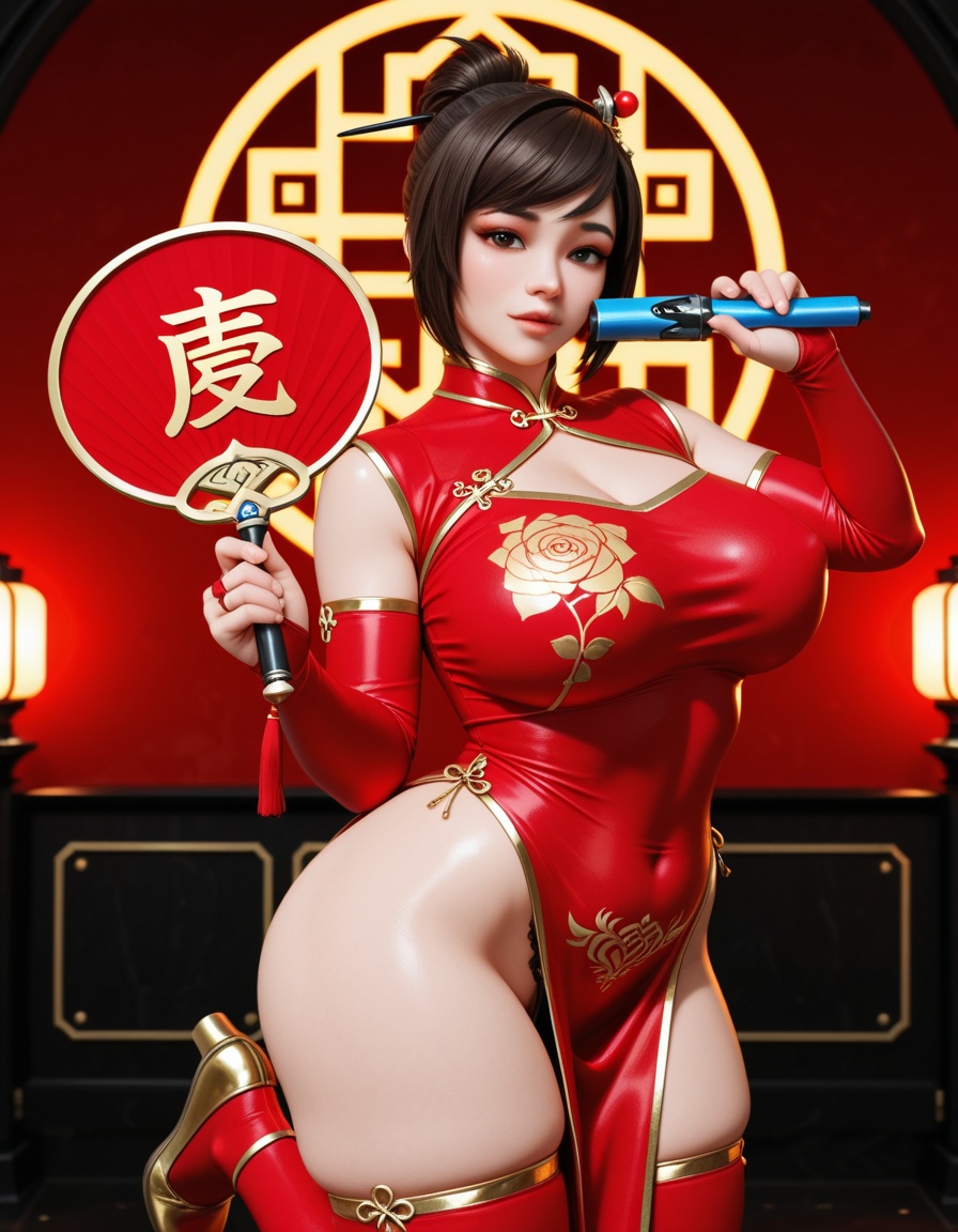fugm3i,  mei_overwatch,  mei on Tensor.Art