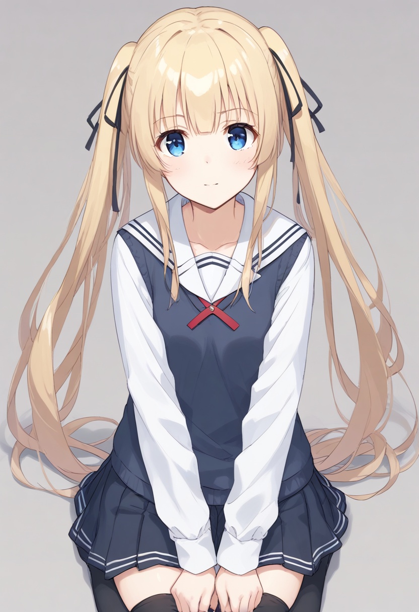 sawamura spencer eriri,  1girl,  school uniform on Tensor.Art