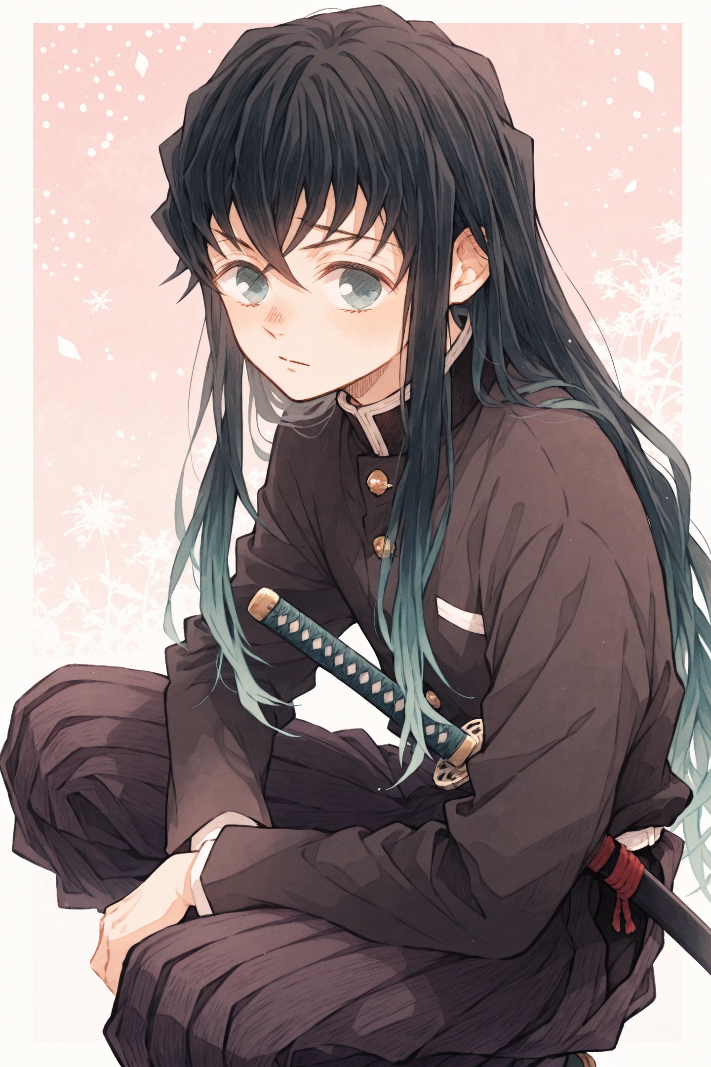 koame Style,  traditional media,  Tokitou Muichirou on Tensor.Art
