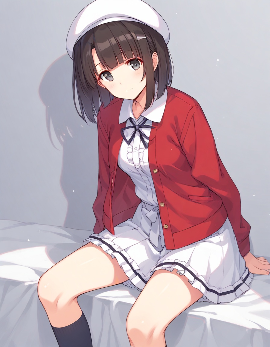 1girl,  katou megumi,  casual on Tensor.Art