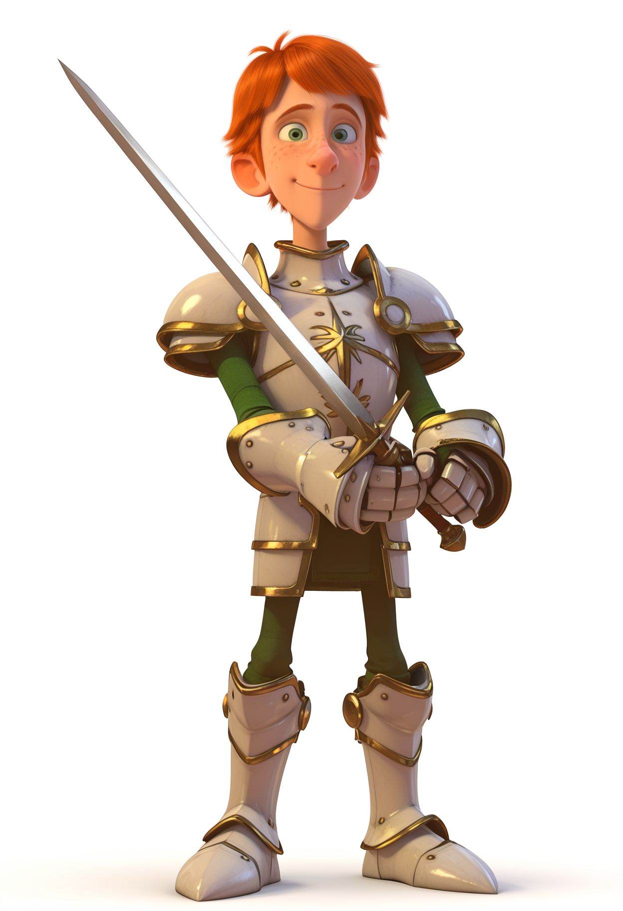 justin,  1boy,  orange hair on Tensor.Art