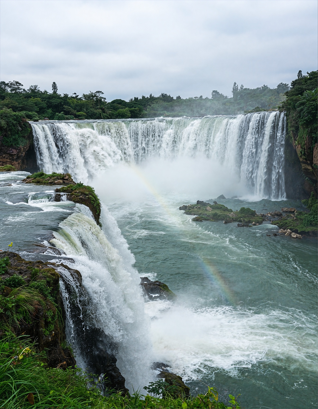 a landscape from a big waterfalls on Tensor.Art
