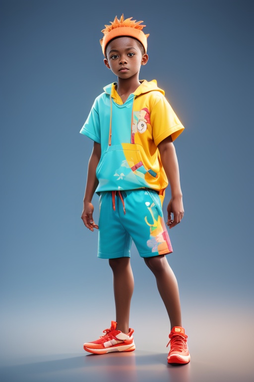 <lora:鲜创一派@猿酷侠:1>,XCYP A boy,C4D,