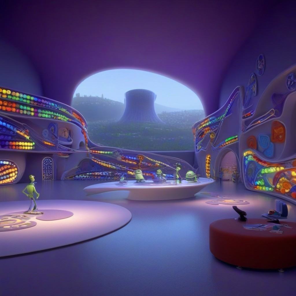 (Headquarters),  Pixar,  (3D on Tensor.Art