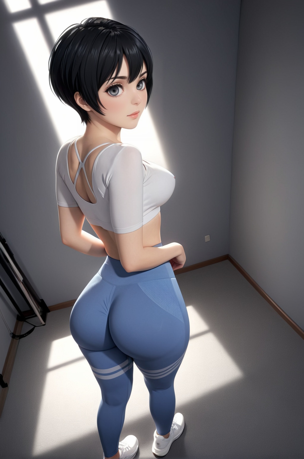 Shot on a GoPro,  8k resolution,  studio background on Tensor.Art