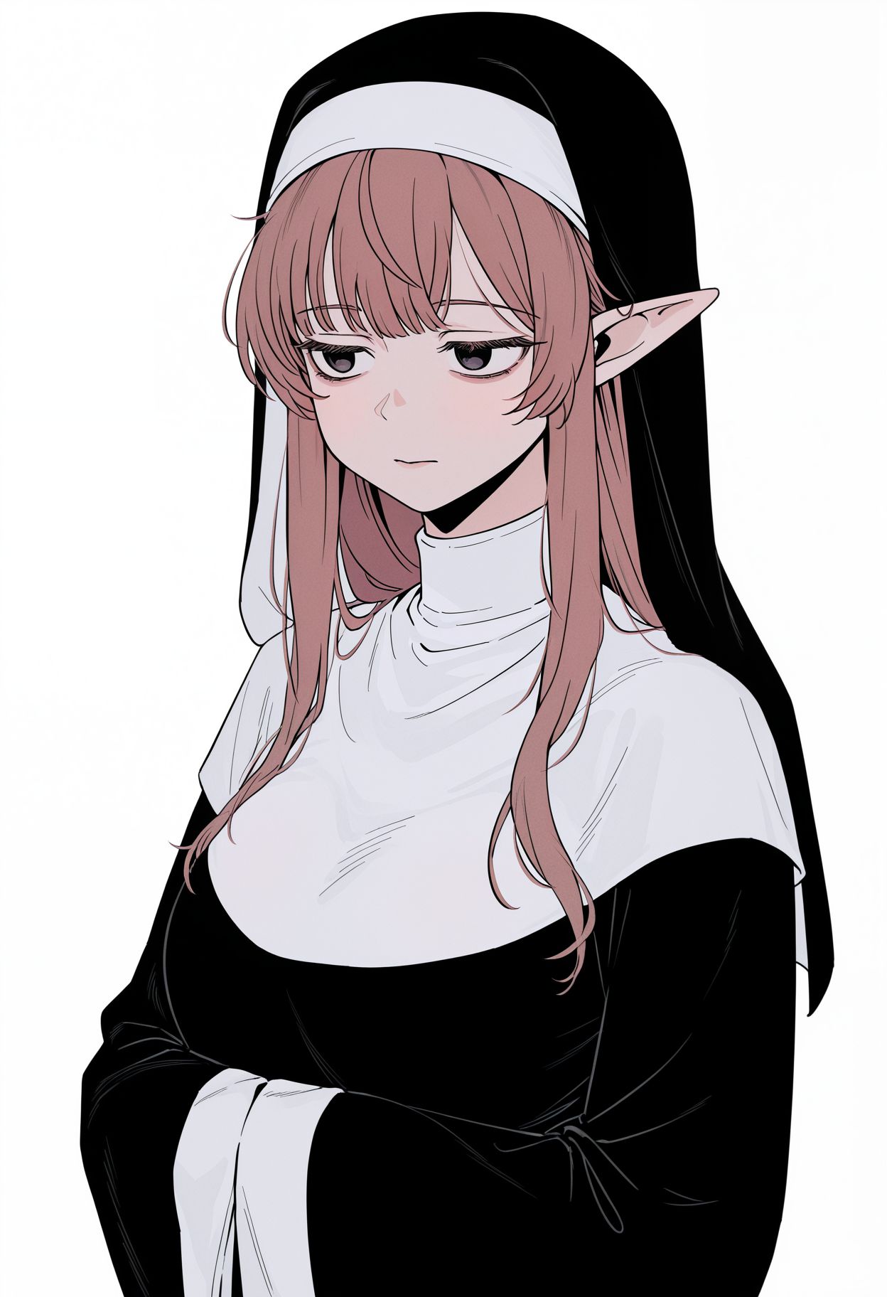 1girl,  solo,  long hair on Tensor.Art