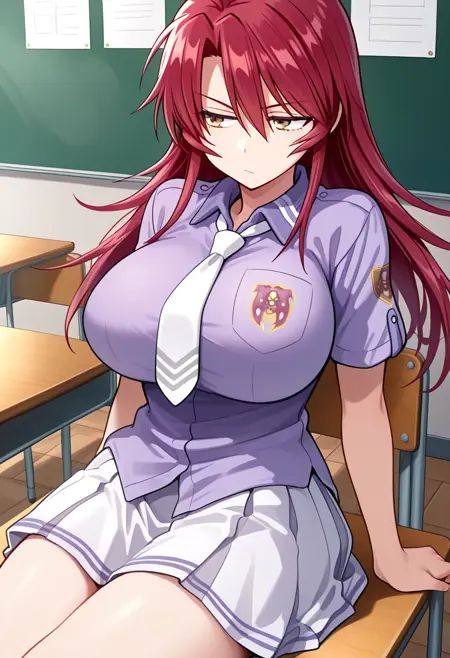 akagi aya,  1girl,  red hair on Tensor.Art