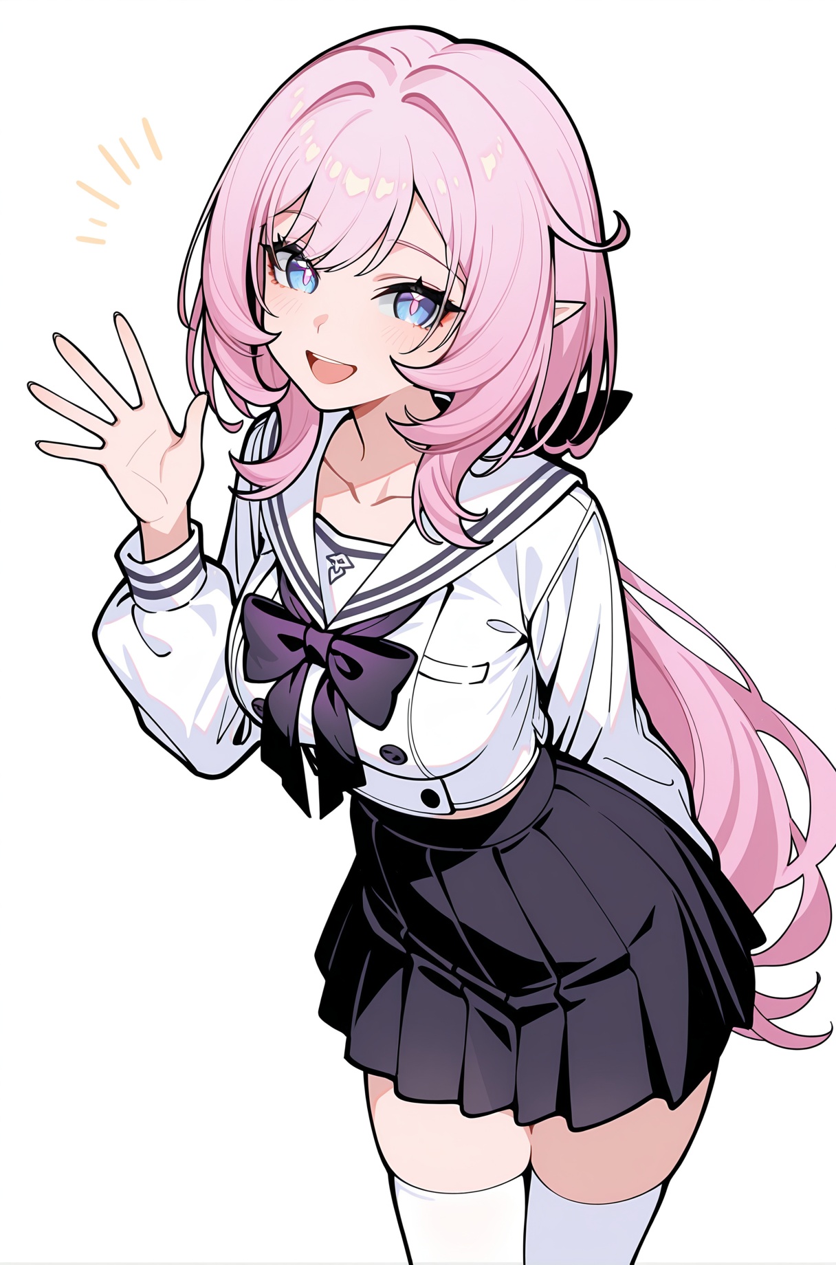 Simple Flat Coloring,  sketch,  line by hehe on Tensor.Art