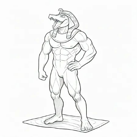 hand on hip,  sobesmt,  greyscale on Tensor.Art