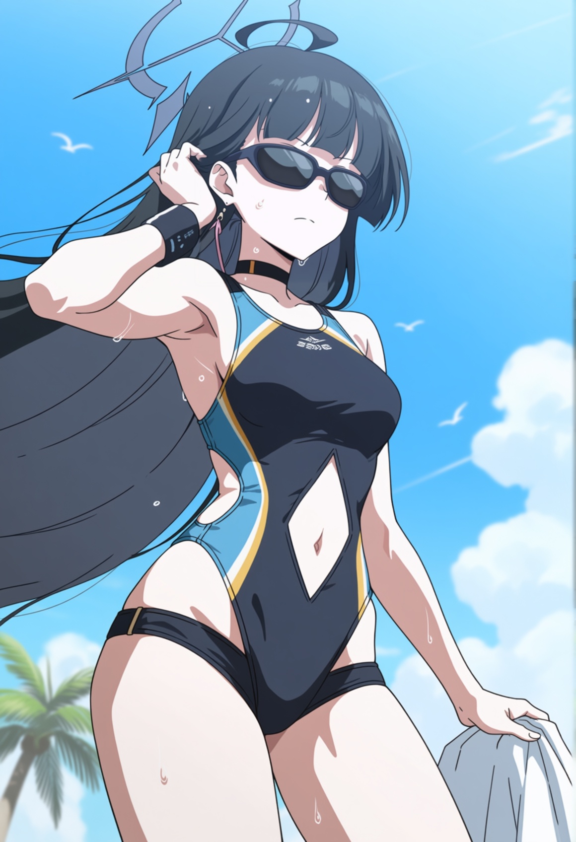 anime coloring,  anime screencap,  1girl on Tensor.Art