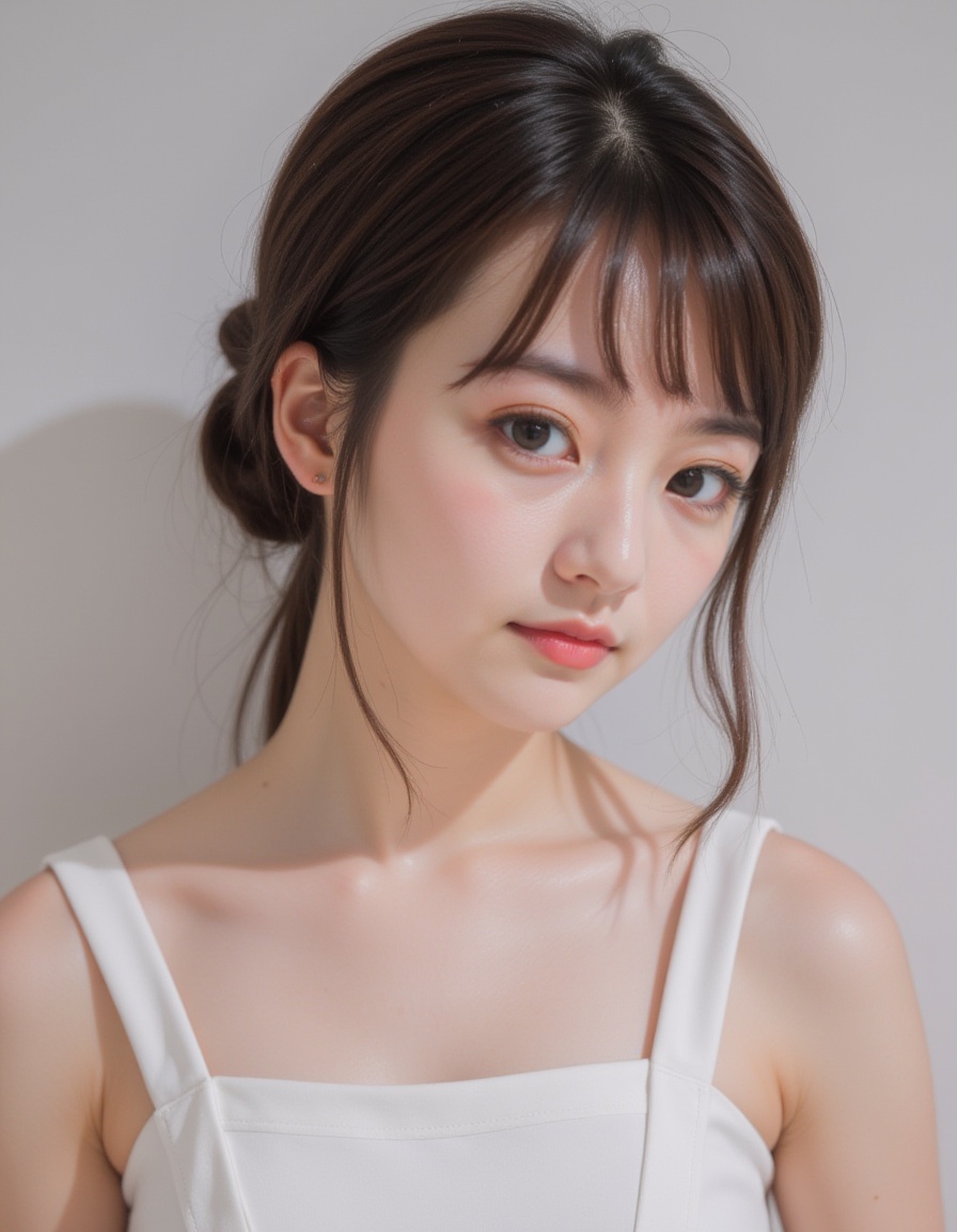 1girl,realistic,photorealistic,portrait,dress,