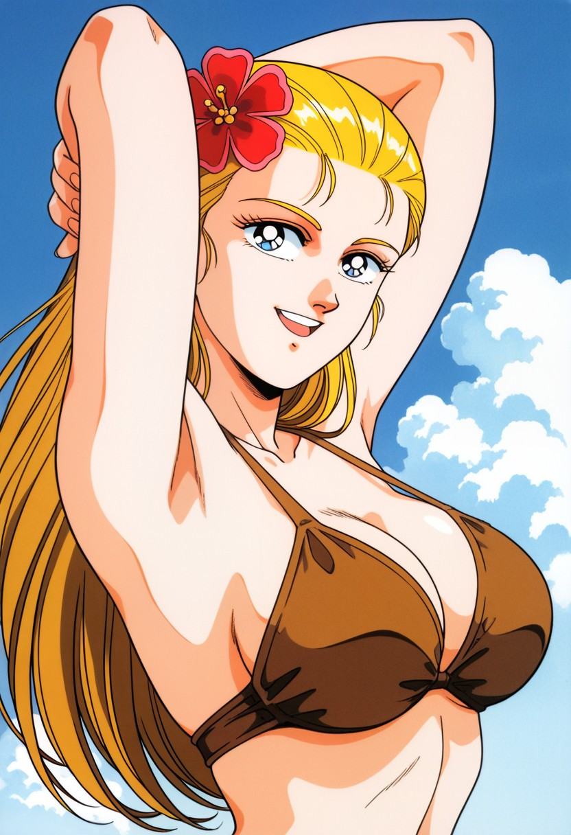 masterpiece,  best quality,  1990s retro anime style on Tensor.Art