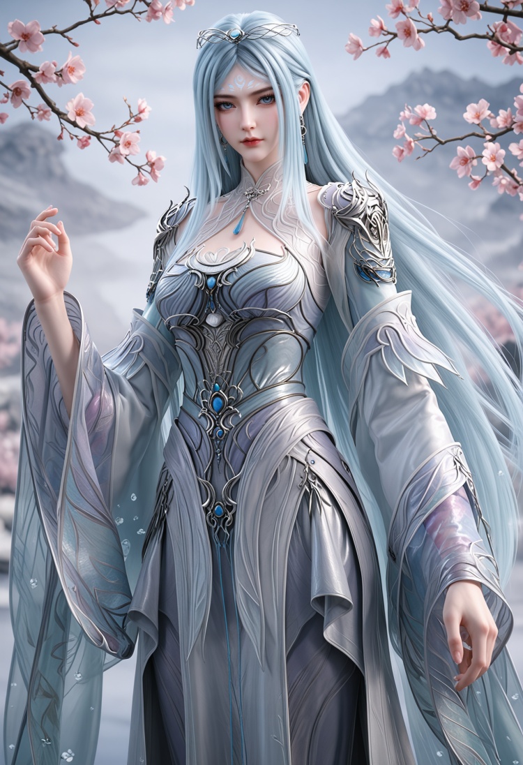 青月仙子-国漫-Illustrious光辉 by 云落 on Tensor.Art