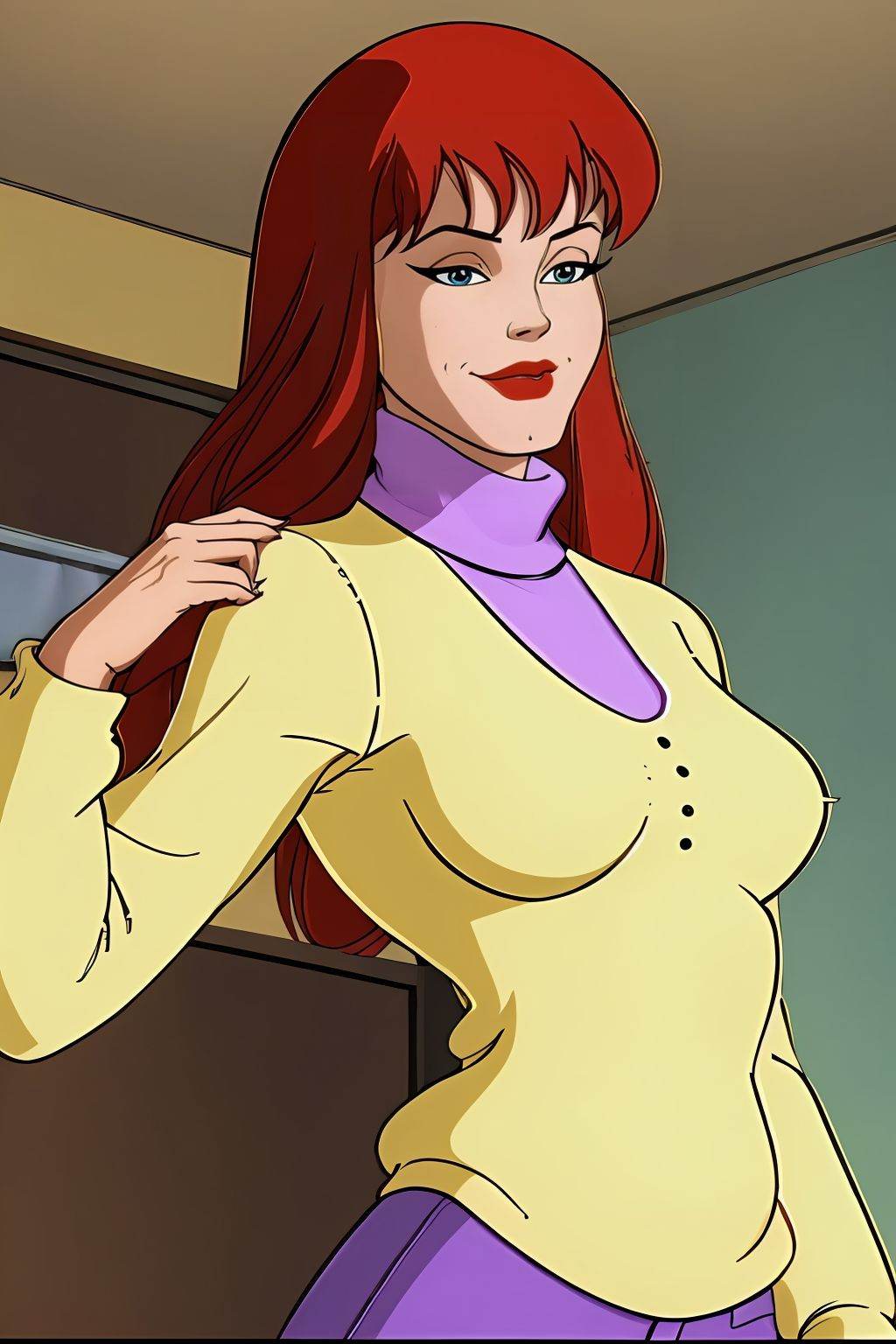 absurdres,  mary jane watson,  upper body on Tensor.Art