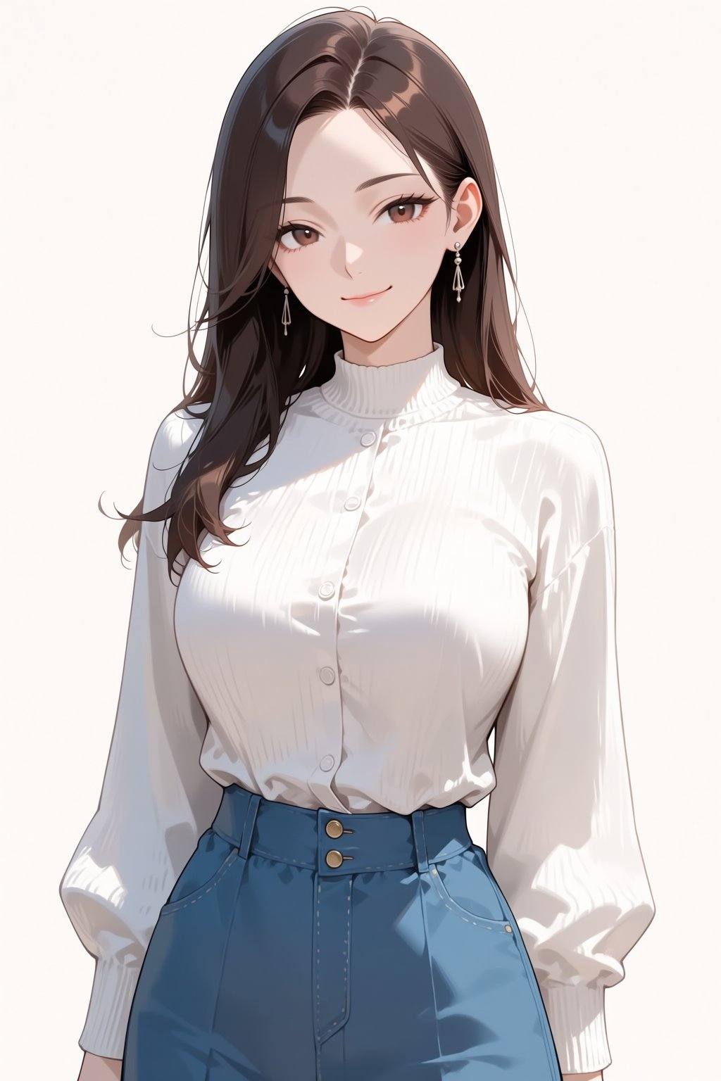 1girl,  solo,  skirt on Tensor.Art