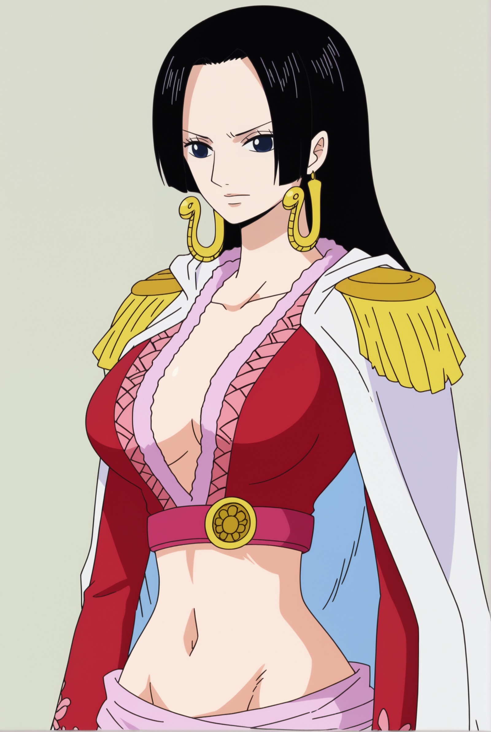 white background,  Hancock Boa,  1girl on Tensor.Art