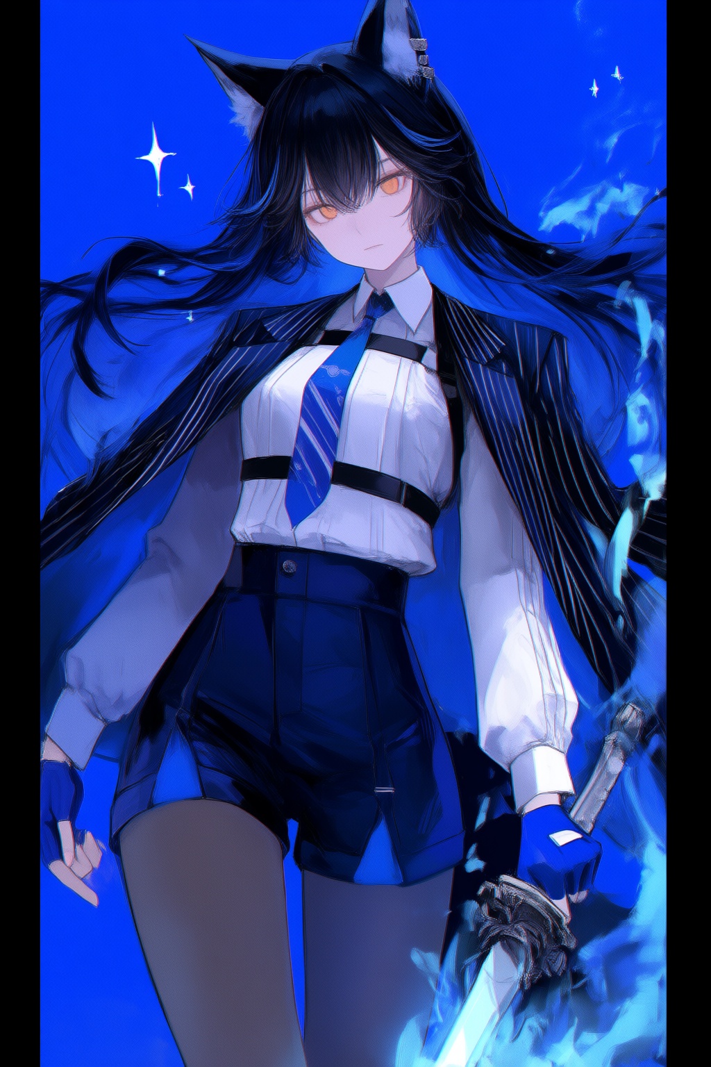 1girl,  animal ear fluff,  animal ears on Tensor.Art