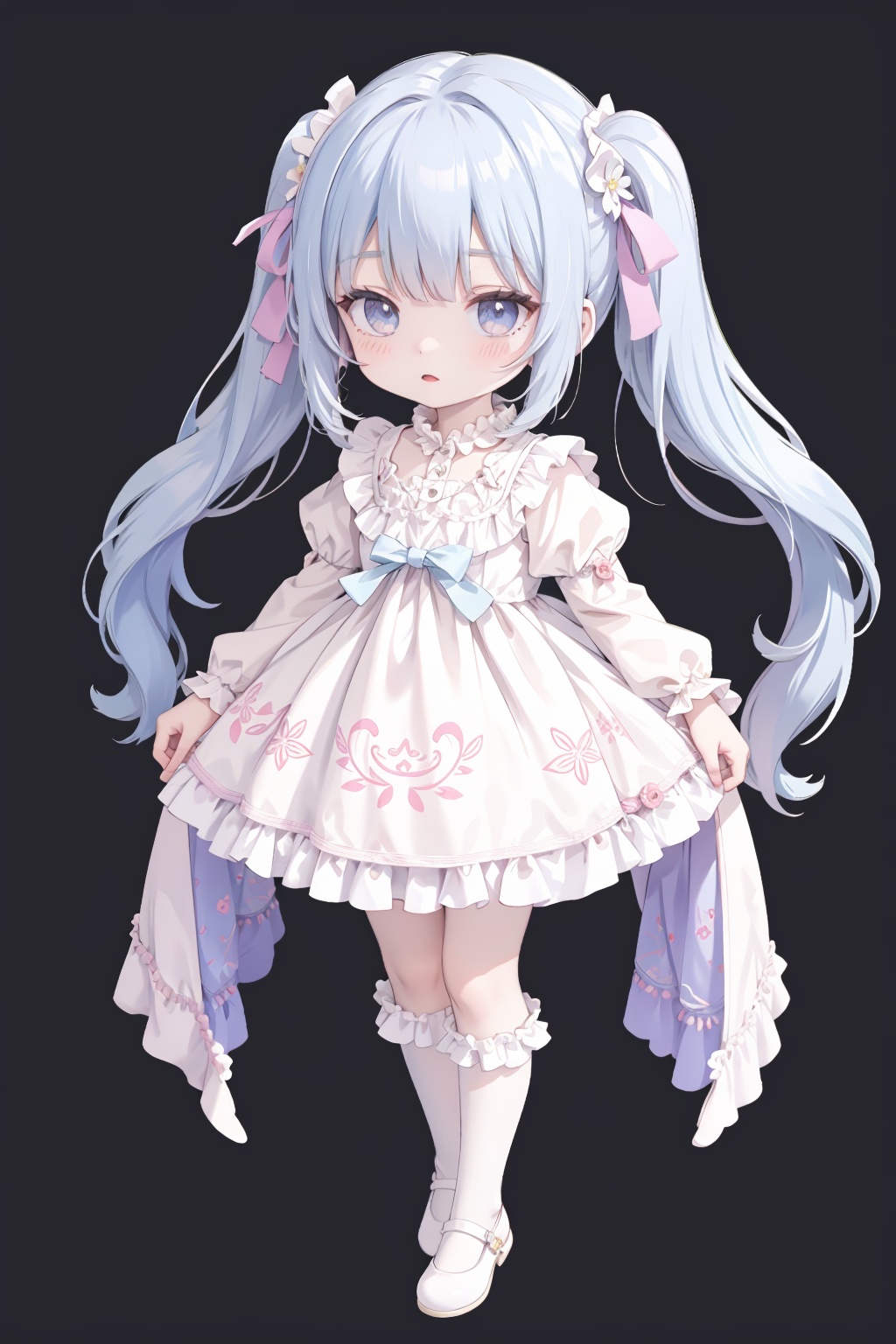1gril,  full body,  very_long_hair by 海底烂皮球 on Tensor.Art