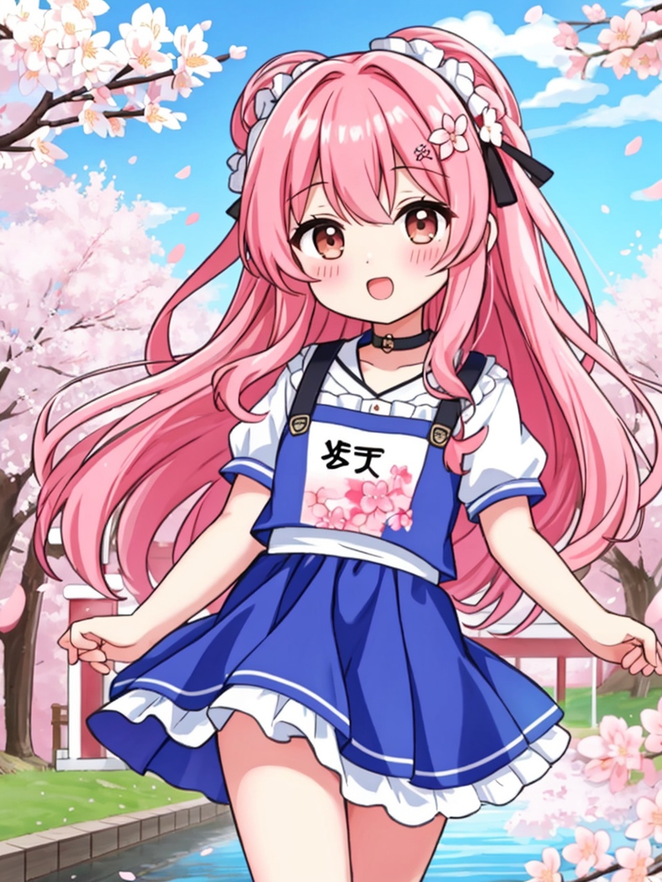 *Flow in the Name of Love* *Channel_42* *Hazard* *Sign* *toxic* *Danger* *burning cherry blossoms* on Tensor.Art