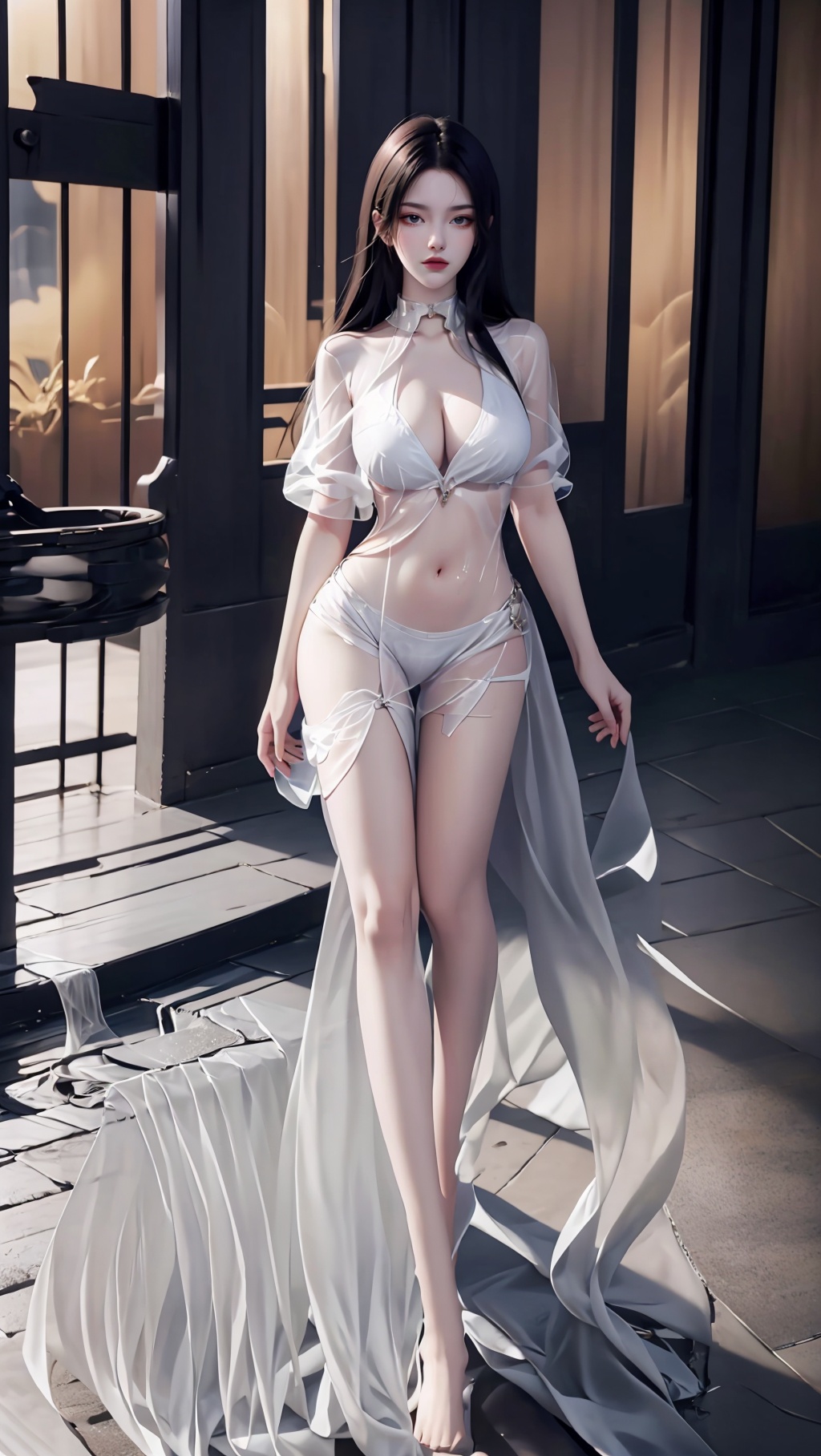 <lora:美杜莎:1>,full body,