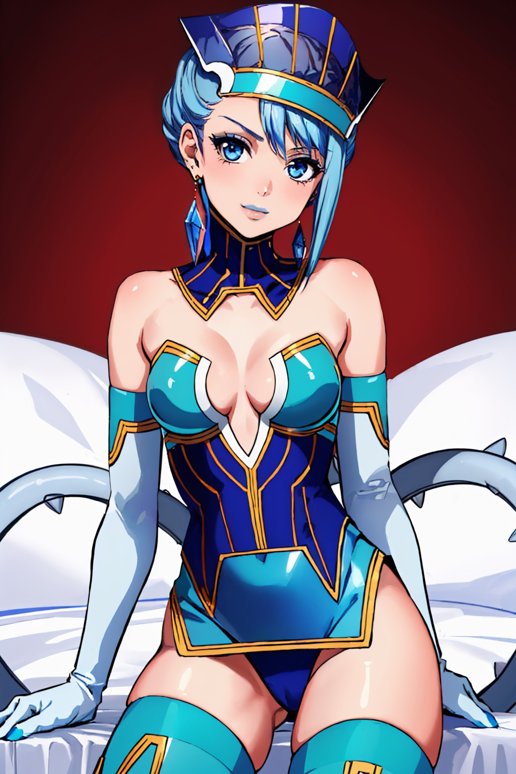 solo,  1girl,  tnbbluerose on Tensor.Art
