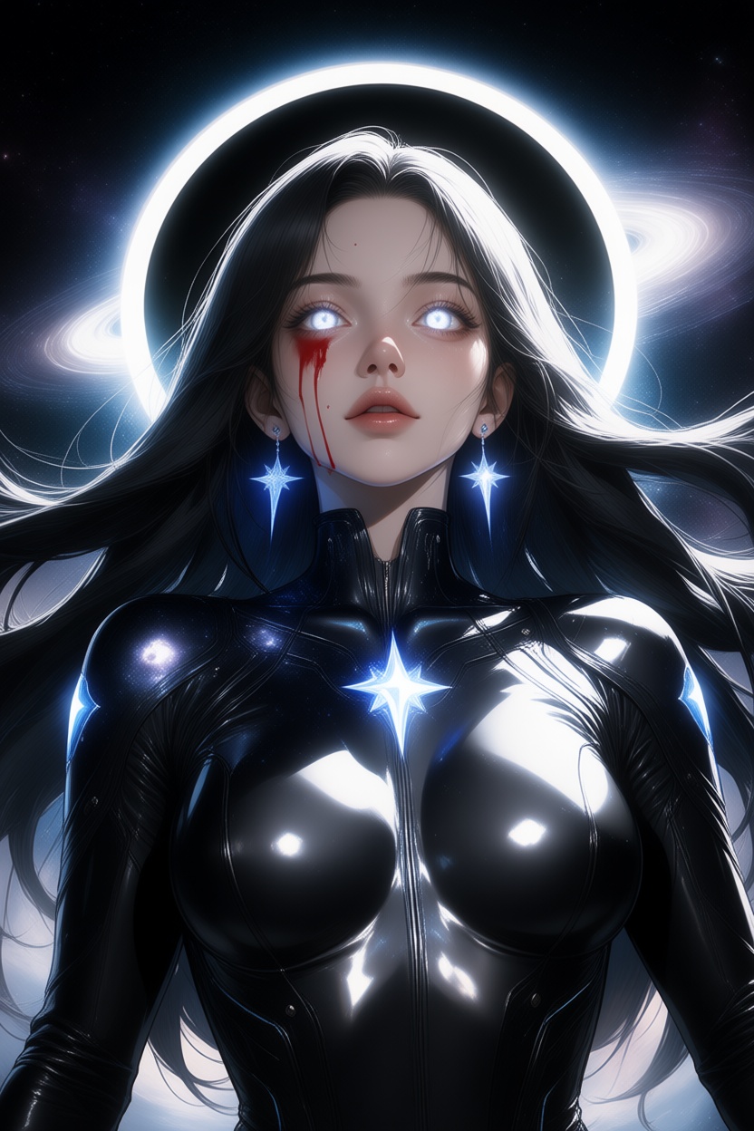 1girl,  artist_name,  black_bodysuit on Tensor.Art