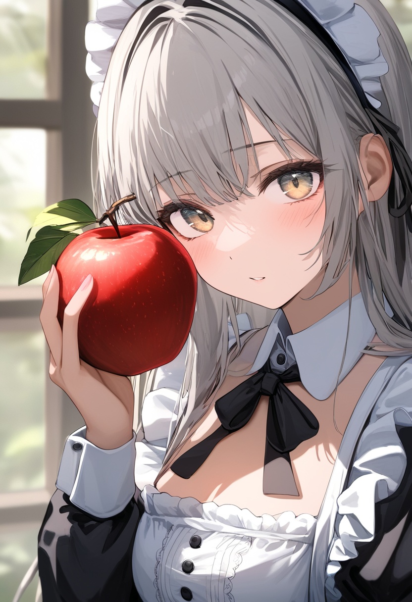 1girl,  solo,  Grey hair on Tensor.Art