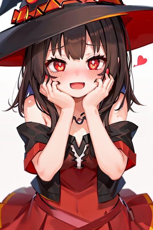 1girl,  megumin,  witch hat on Tensor.Art