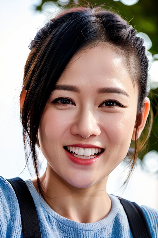 マスターチーフ PHOTOREALISTIC REALISTIC,masterpiece,best quality,highres,ultra detailed,8k,(point-of-view:1.5),1woman,looking at viewer,upper teeth,smile,night,outdoors, <lora:chenqiaoenAlexnsfw:0.7>