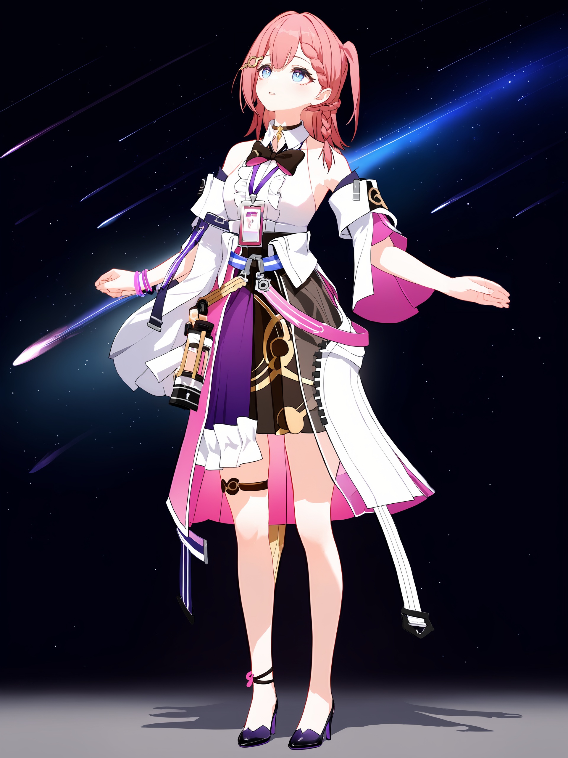 1girl,  asta \(honkai: star rail\),  detached sleeves on Tensor.Art