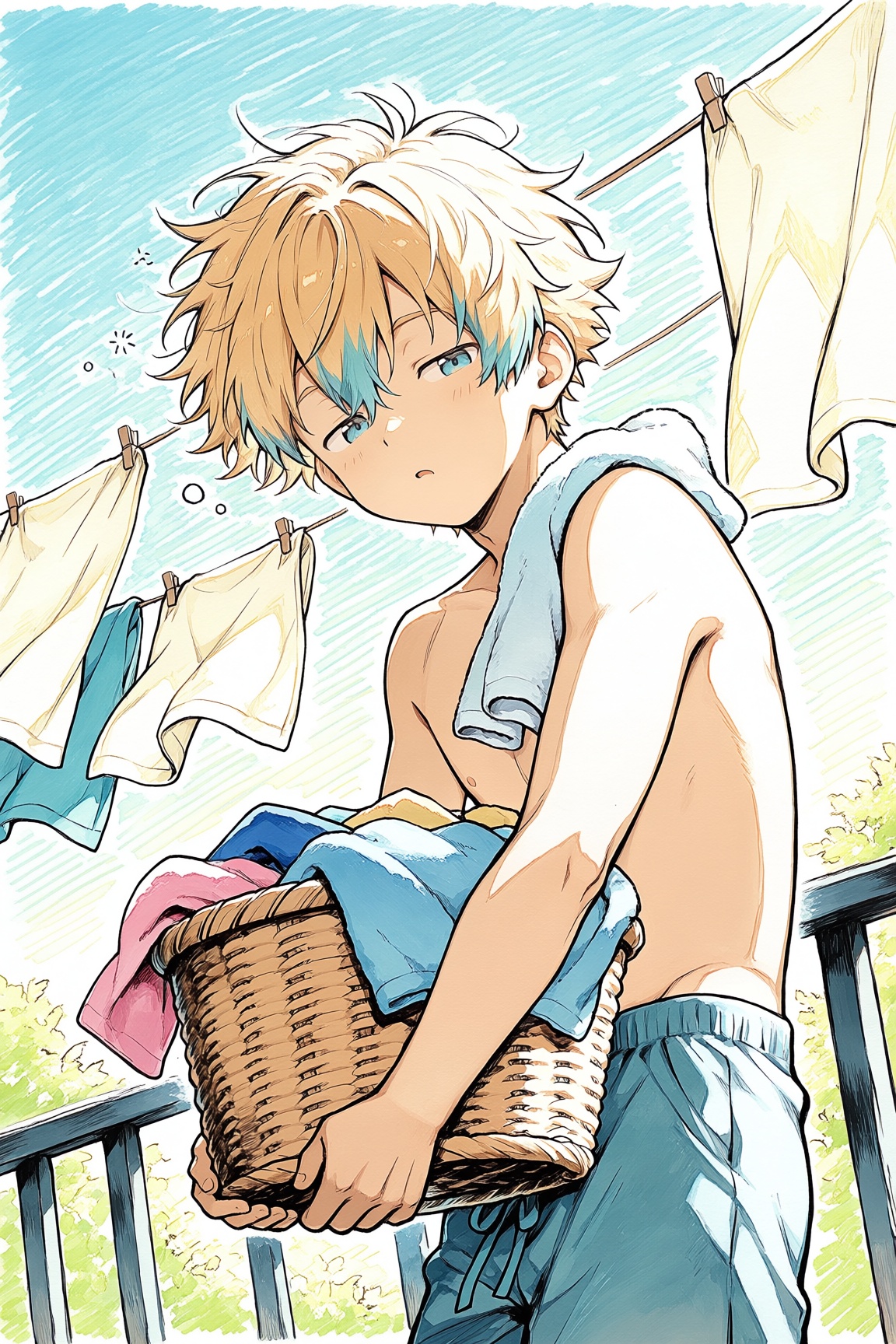1boy,  Do Hasuka,  male on Tensor.Art