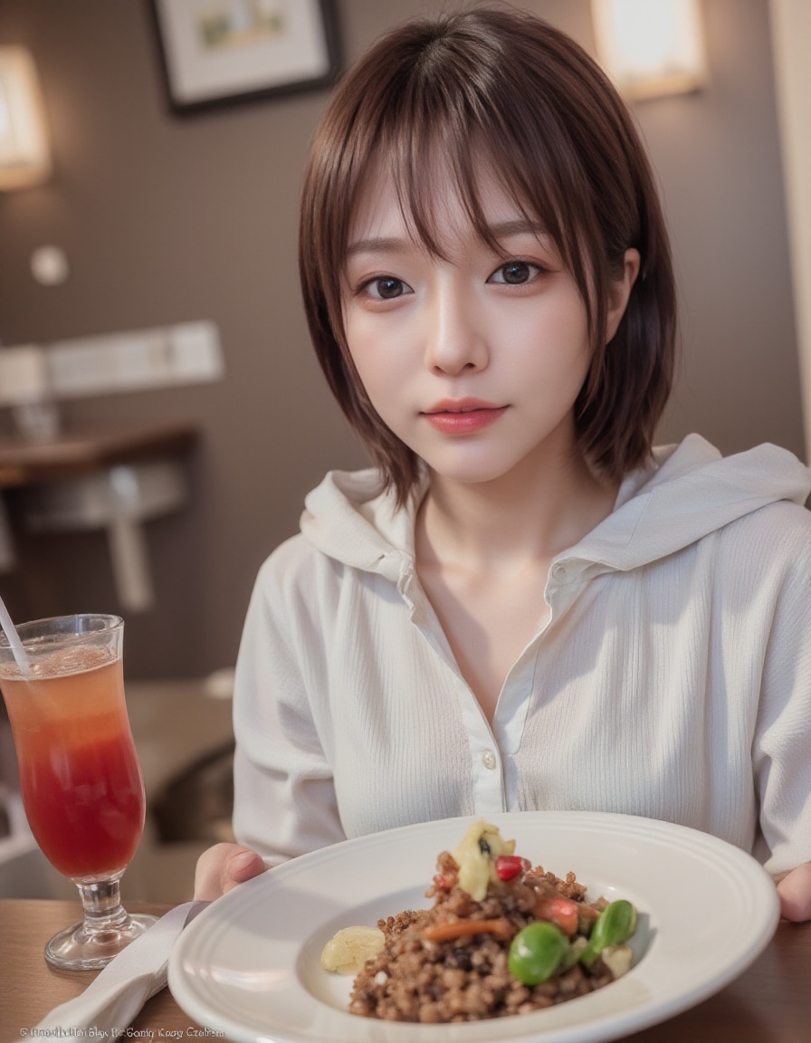realistic photo of Asian woman,  young woman,  young on Tensor.Art