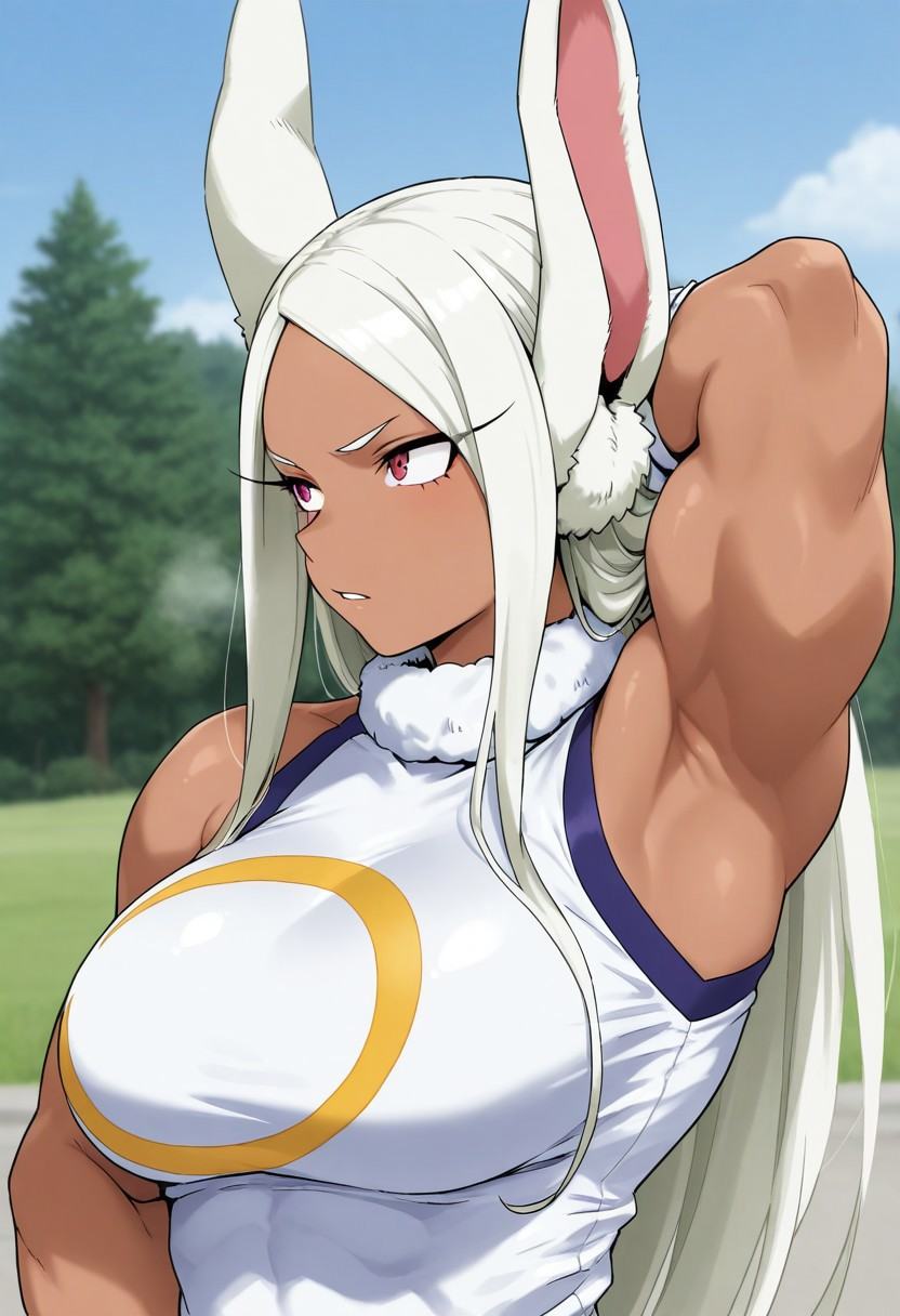 1girl,  mirko,  sfw on Tensor.Art