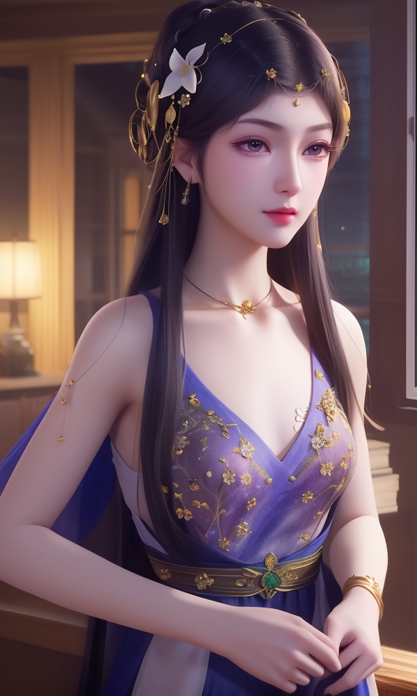 (,1girl, ,best quality, ),looking at viewer, <lora:408-DA-凡人修仙传-卓如婷:0.8> ,,ultra detailed background,ultra detailed background,ultra realistic 8k cg, ,masterpiece, (( , )),, realistic,science fiction,mole, ultra realistic 8k cg, ,     ,crescent moon, jasmine \(flower\),     (()), (), 