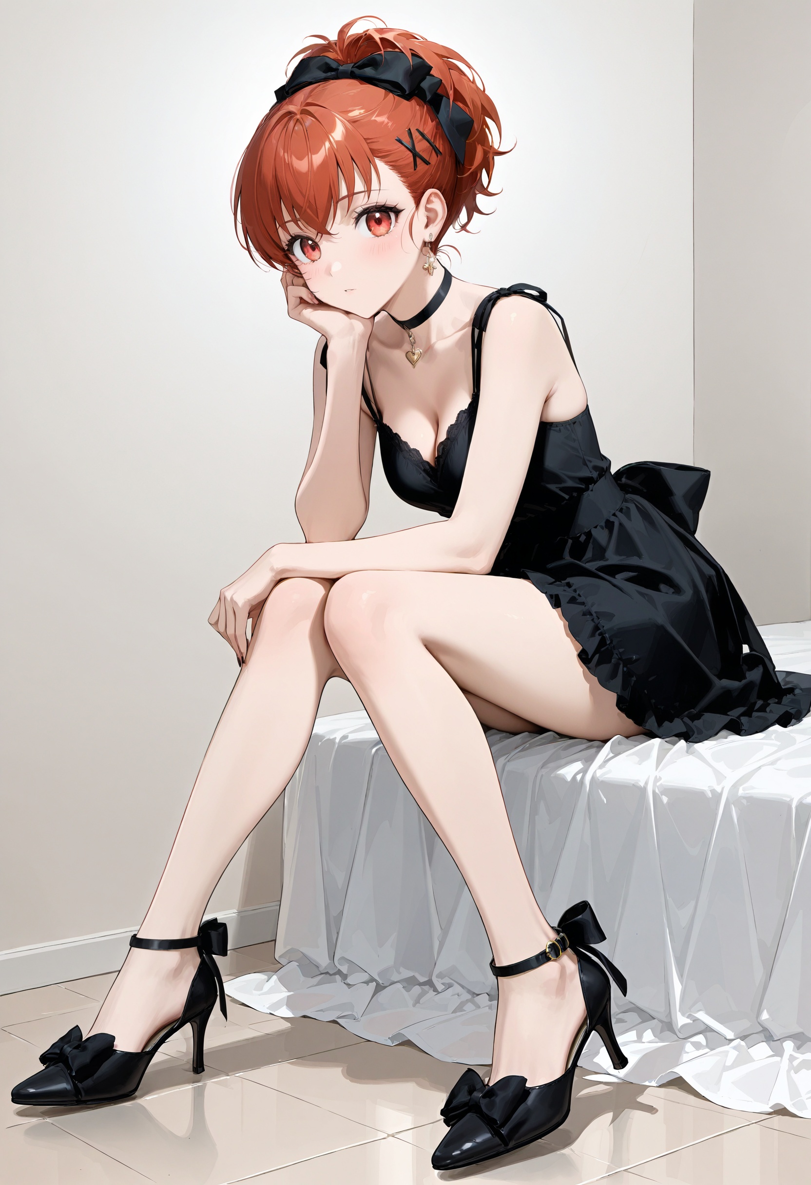 solo,  1girl,  highheels on Tensor.Art