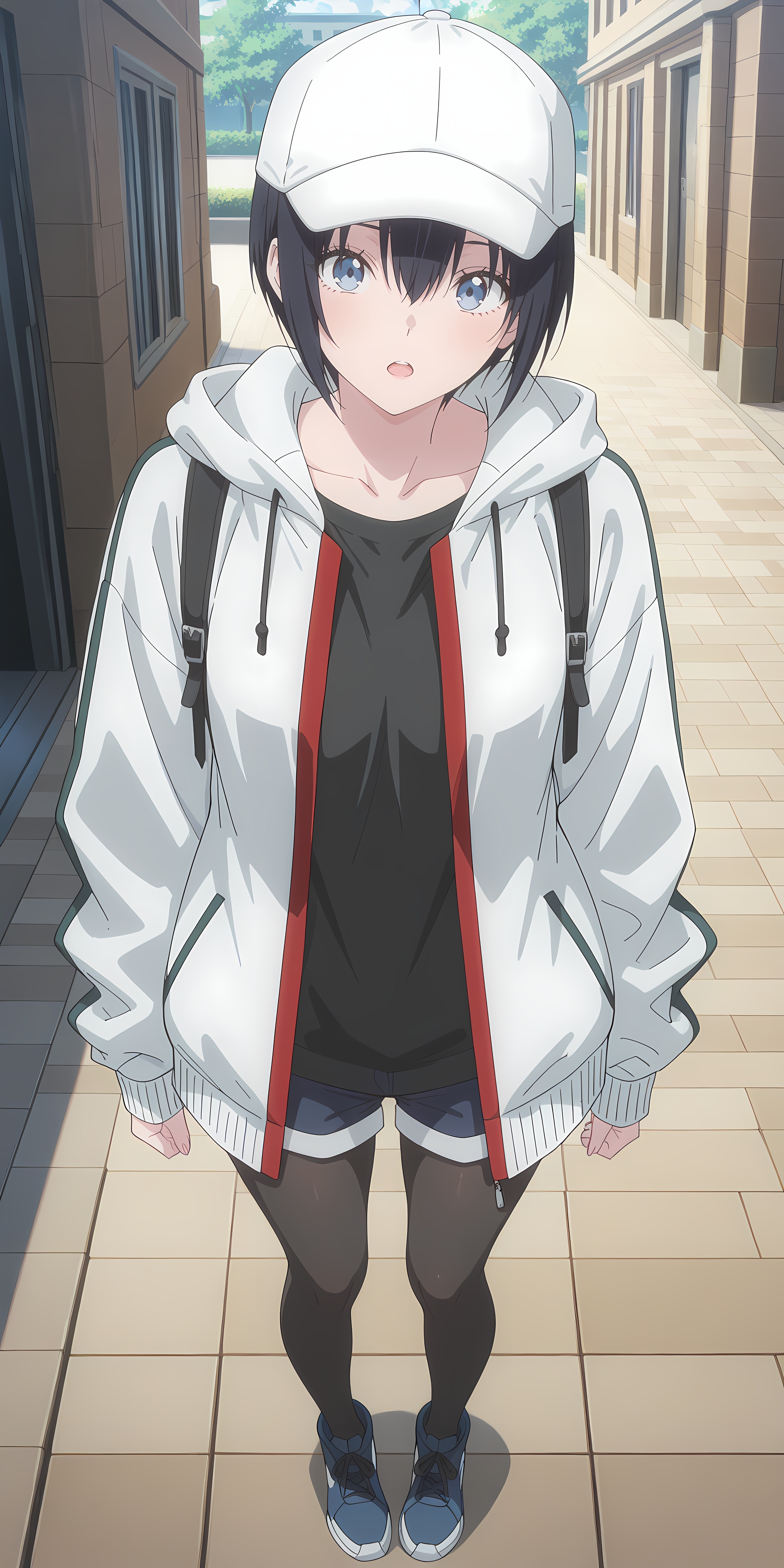 nonoa-25ds,  casualoutfit,  hat on Tensor.Art