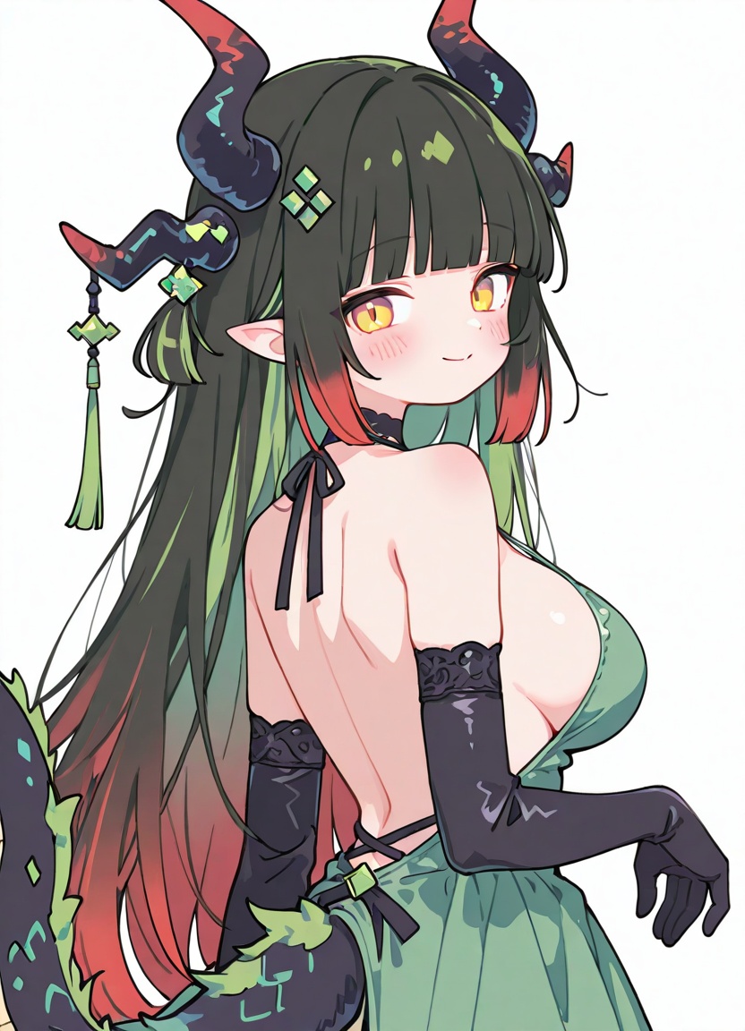 1girl,  solo,  breasts on Tensor.Art