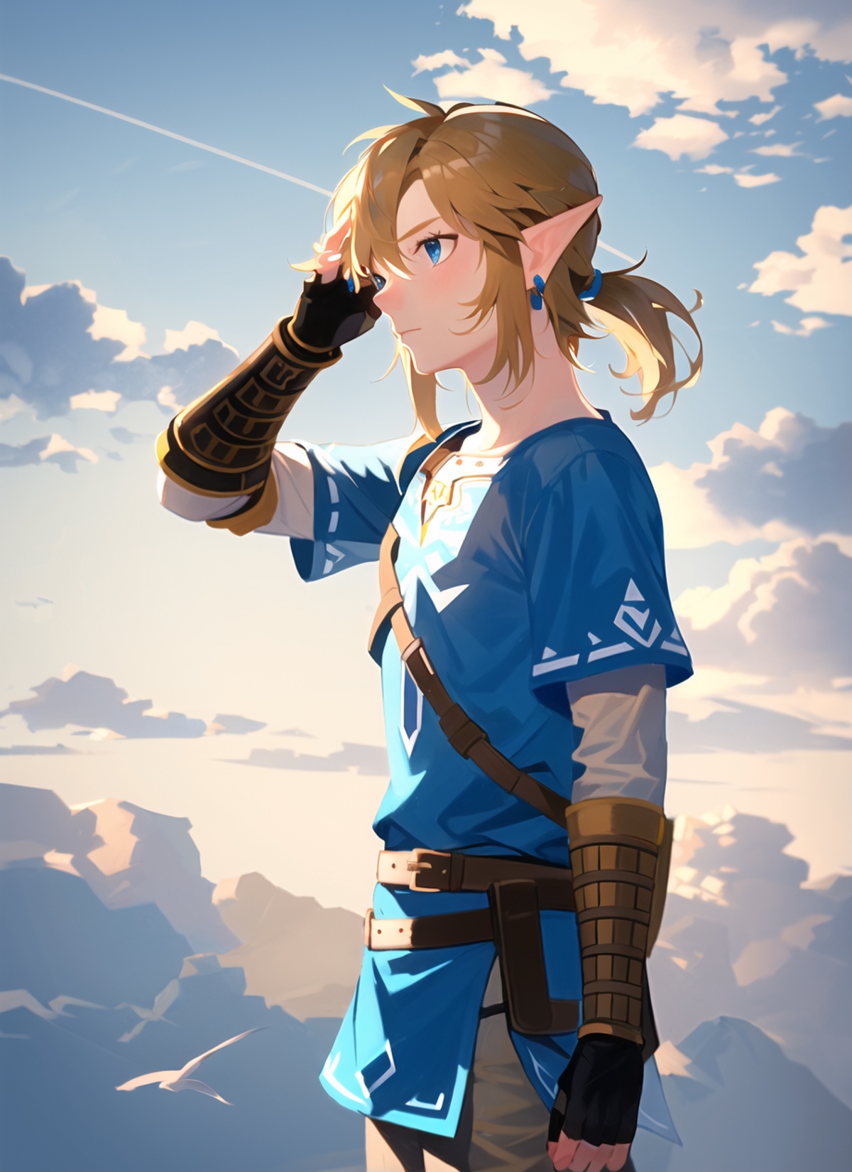 link,  the legend of zelda,  the legend of zelda: breath of the wild on Tensor.Art