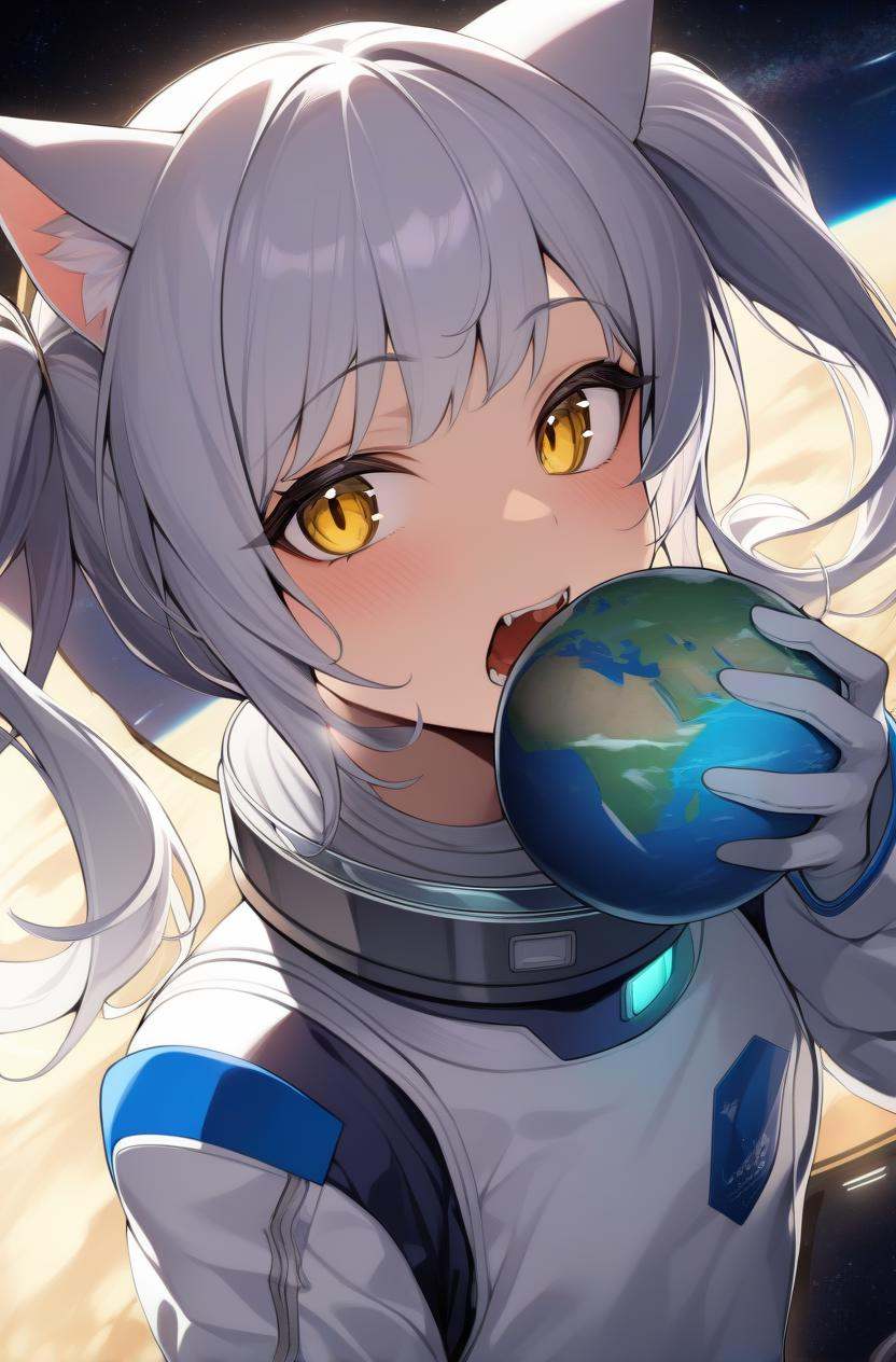 masterpiece,  1girl,  spacecraft interior on Tensor.Art