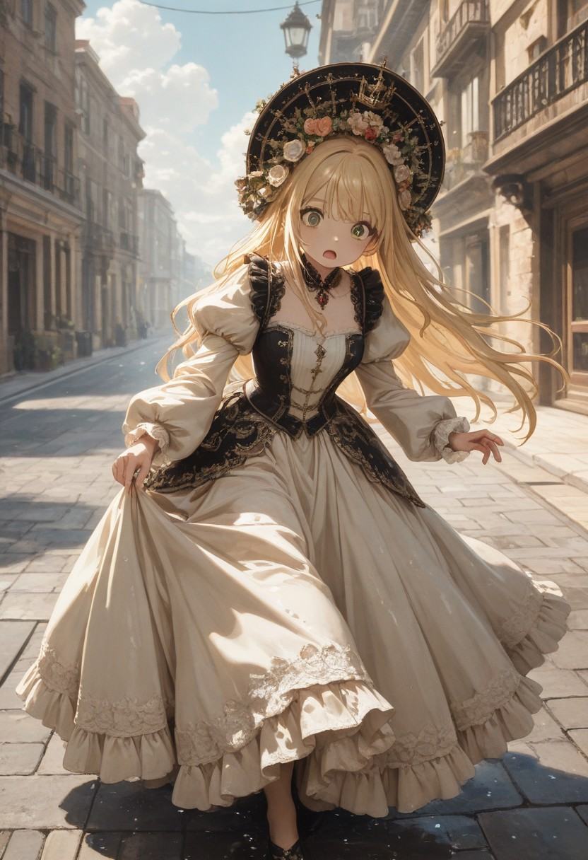 masterpiece,  best quality,  long blond hair on Tensor.Art