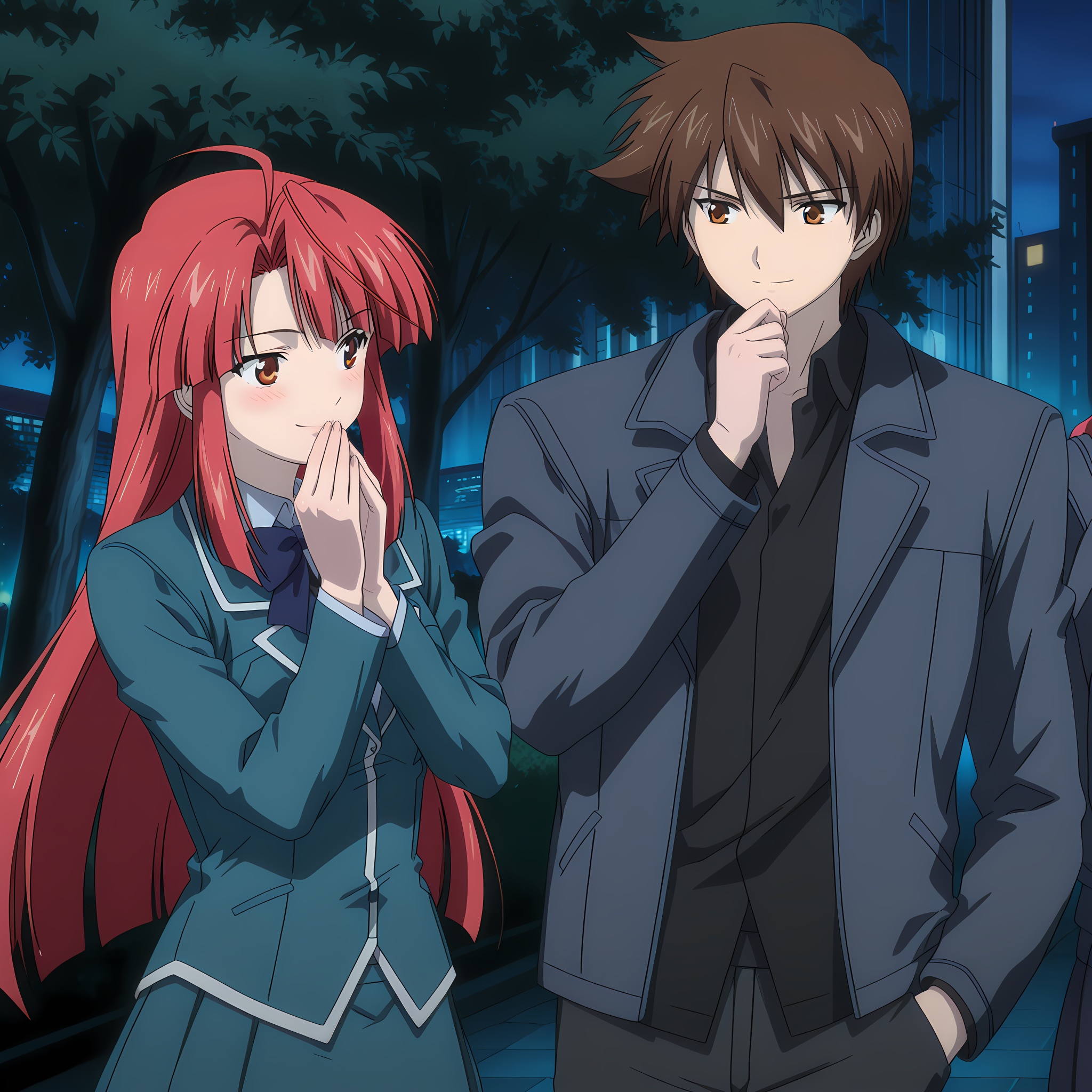 yagami_kazuma-kns,  1boy,  couple on Tensor.Art