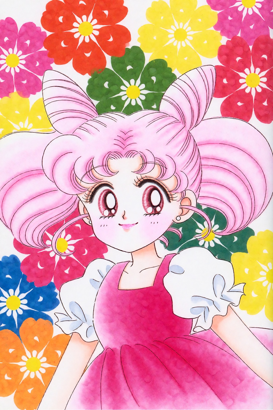Takeuchi Naoko Style,  1girl,  solo on Tensor.Art