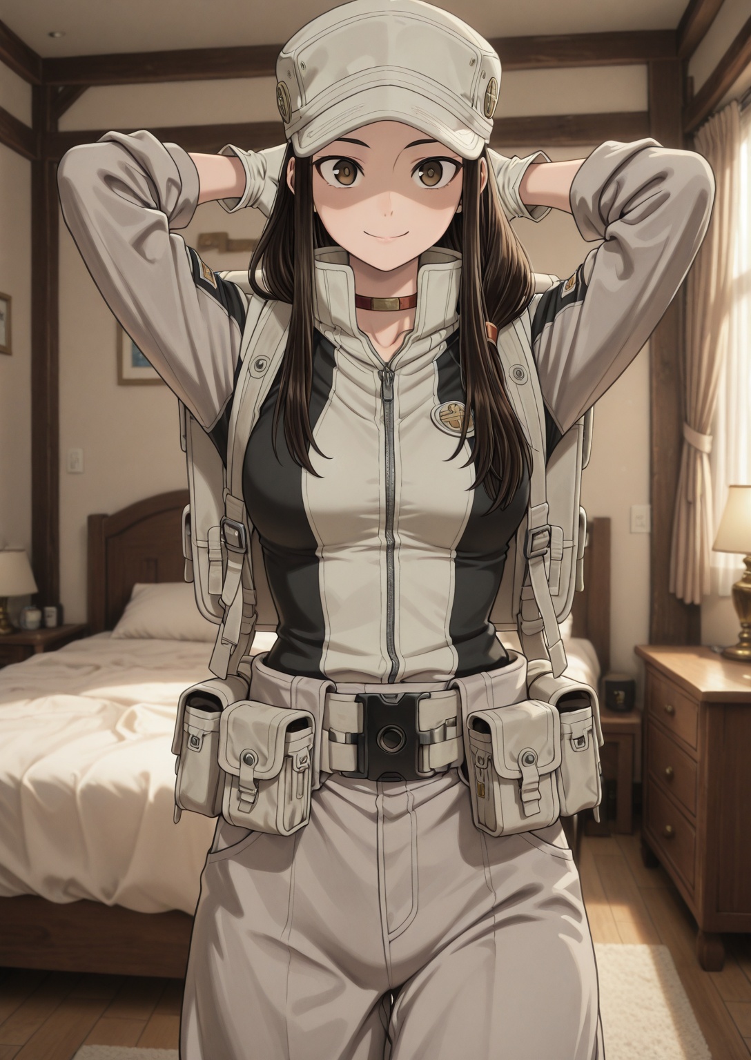 "1girl,  solo,  bedroom on Tensor.Art
