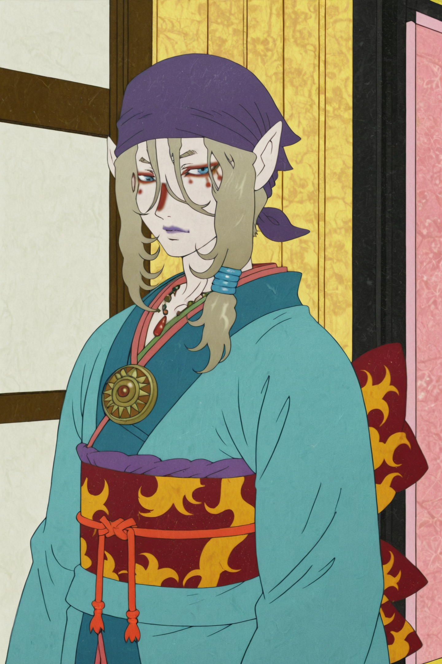 TV 2007 Style,  Medicine Seller-Kun \(Type-1\),  facepaint on Tensor.Art