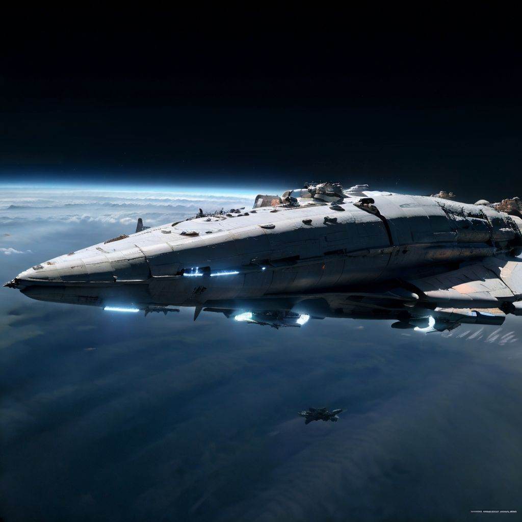 (masterpiece, best picture quality:1.3),realistic,spacecraft,no humans,black background,spacecraft,vehicle focus,simple background,science fiction,military vehicle,realistic,aircraft,military,watercraft,star,planet,<lora:spacecraft_20240126232651:0.8>,