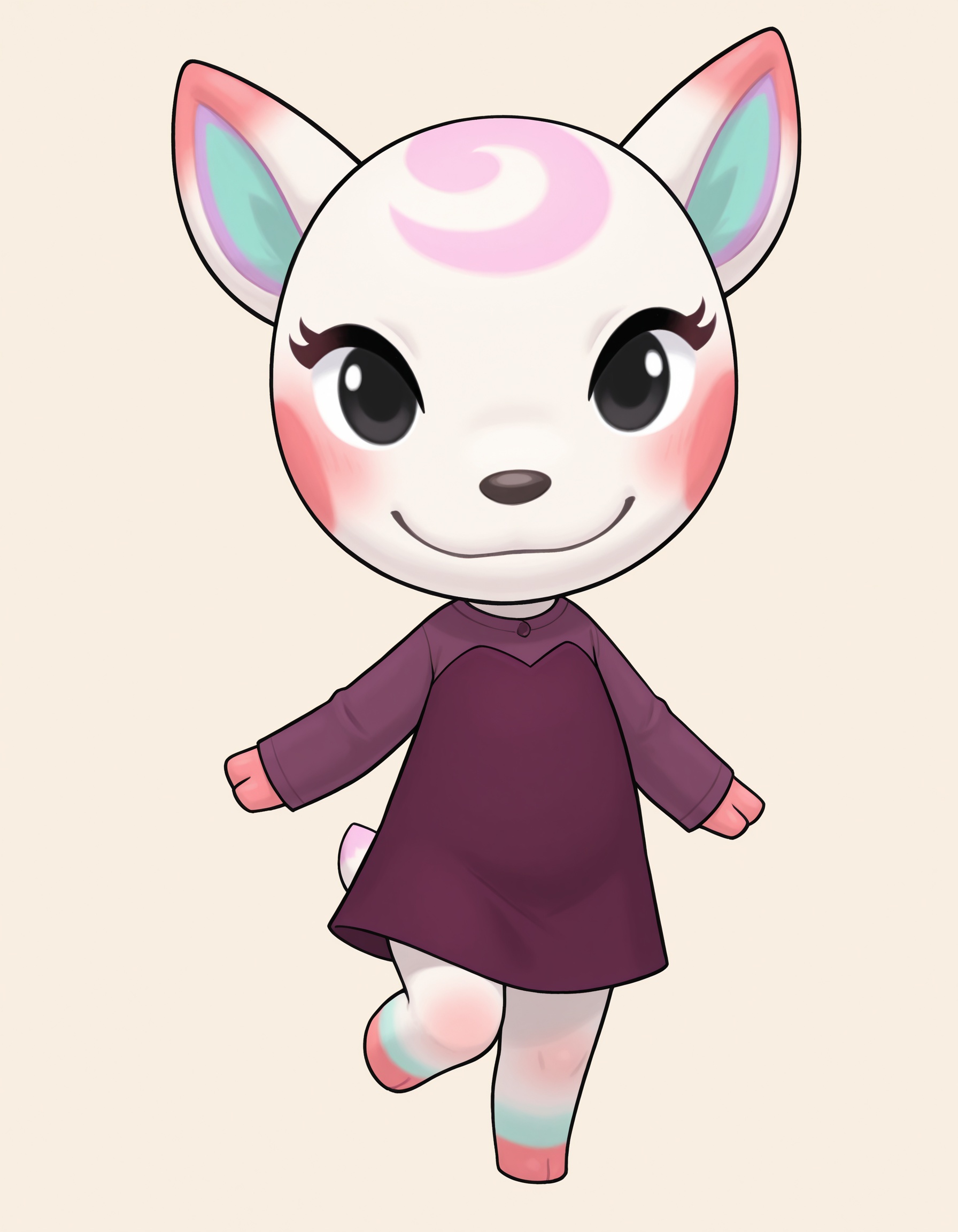 ACD1ana,  animal crossing,  furry female on Tensor.Art