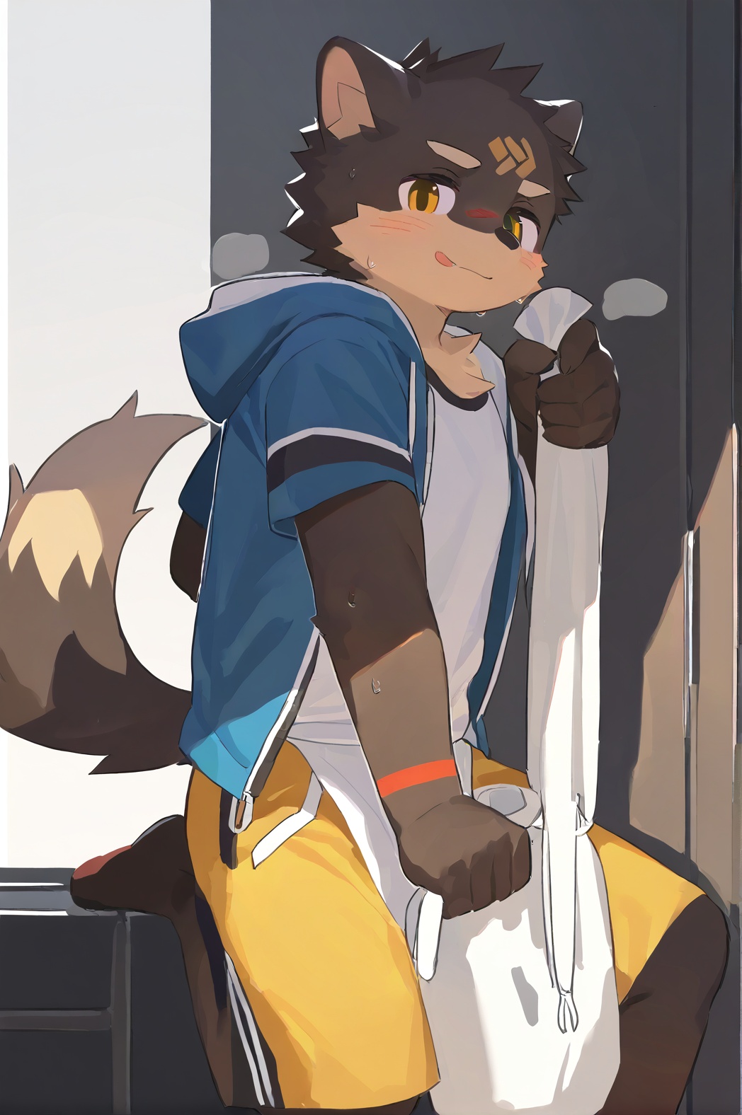 1boy,furry,<lora:furry工坊:0.6>,