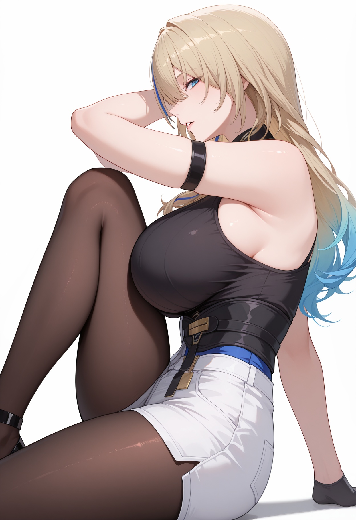1girl,  mature female,  large breasts on Tensor.Art